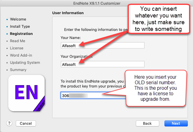 endnote x9 crack activation key mac win free download